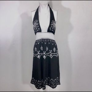 Just from Bali Crochet Embroidered Beach Dress NWT